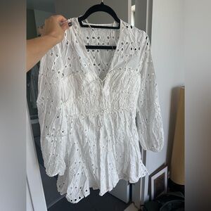 Zara Women’s Eyelet Dress